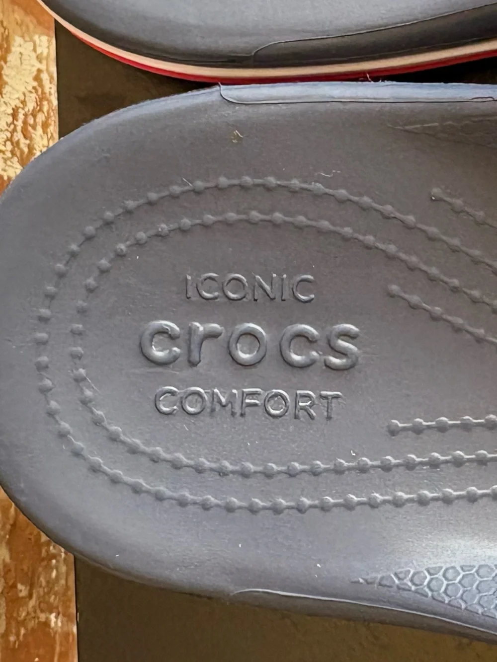 CROCS Bayaband Navy‎ Pepper Flip-Flops Thong Sandals Size 8